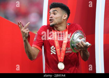 LUIS DIAZ, CHELSEA V LIVERPOOL, 2022 Foto Stock