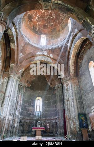 Monastero di Marmashen del 10th secolo nella provincia di Shirak in Armenia Foto Stock