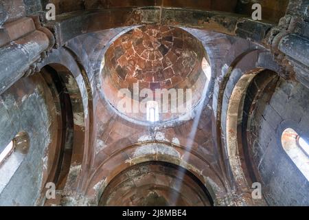 Monastero di Marmashen del 10th secolo nella provincia di Shirak in Armenia Foto Stock