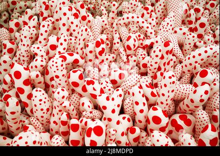 Yayoi Kusama Art Foto Stock