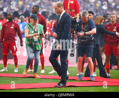 LONDRA, INGHILTERRA - MAGGIO 14:durante la finale di fa Cup tra Chelsea e Liverpool al Wembley Stadium , Londra, UK 14th Maggio 2022 Foto Stock