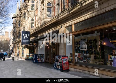 Waterstones Bookstore in Gower Street, Londra, Inghilterra, Regno Unito Foto Stock