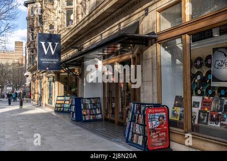 Waterstones Bookstore in Gower Street, Londra, Inghilterra, Regno Unito Foto Stock