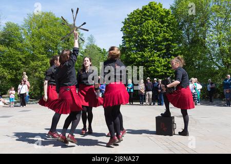 Rapper di Gaorsach e Step a Bakewell Foto Stock