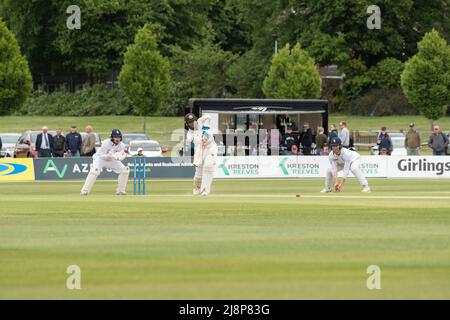 Ben Foakes d'Inghilterra e Surrey batting per Surrey contro Kent a Beckenham Foto Stock