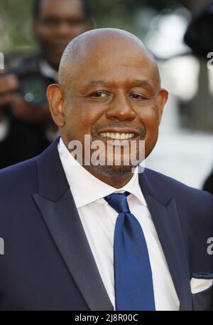 Cannes, Francia. 17th maggio 2022. Forest Whitaker partecipa alla proiezione del film "Final Cut (Coupéz)" e alla cerimonia di apertura del Festival del Cinema di Cannes 75th. Il 17 maggio 2022 a Cannes, Francia. (Credit Image: © Max/eyepix via ZUMA Press Wire) Foto Stock