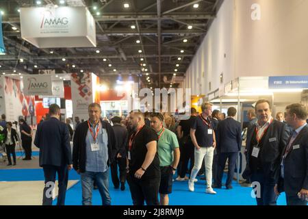 Londra, Regno Unito. 18th maggio 2022. IFSEC International Security Conference all'Excel Center London Credit: Ian Davidson/Alamy Live News Foto Stock