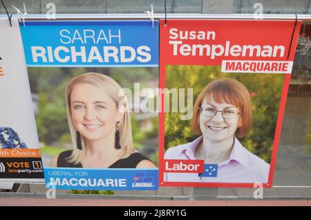 Candidati politici alle elezioni federali australiane 2022 Foto Stock