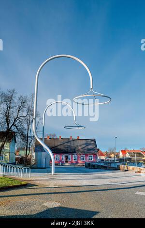 Centro di Voru, Estonia Foto Stock