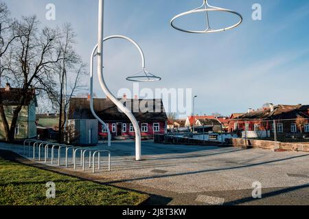 Centro di Voru, Estonia Foto Stock