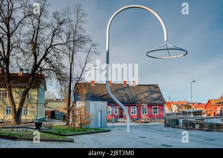 Centro di Voru, Estonia Foto Stock