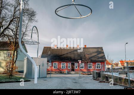 Centro di Voru, Estonia Foto Stock