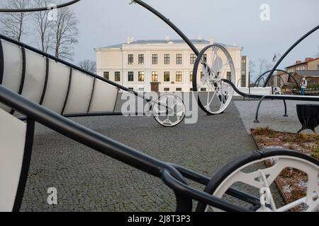 Centro di Voru, Estonia Foto Stock