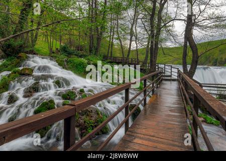 Strbacki buk, Bihac, una-sana, Bosnia-Erzegovina, Europa Foto Stock