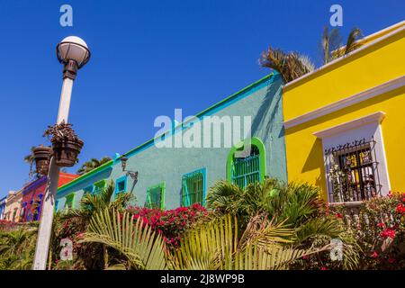 Città vecchia Mazatlan, Sinaloa, Messico Foto Stock