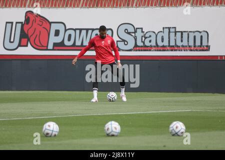 Partita della Serie B tra AC Monza e US Lecce allo Stadio Brianteo con: Kevin-Prince Boateng dove: Milano, Italia quando: 04 Maggio 2021 Credit: Mairo Cinquetti/WENN Foto Stock