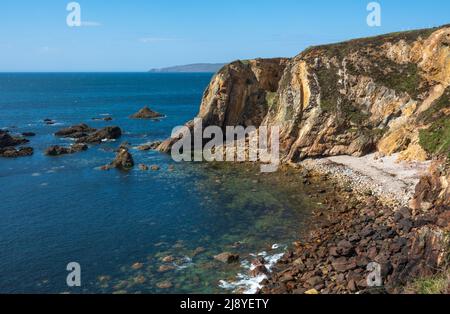 Crohy testa costiera, Maghery, Co, Donegal, Irlanda Foto Stock