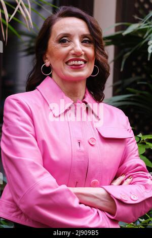 La cantante Luz Casal presenta il suo album "te Deje Marchar" all'Hotel Hospes Puerta de Alcala di Madrid. Foto Stock