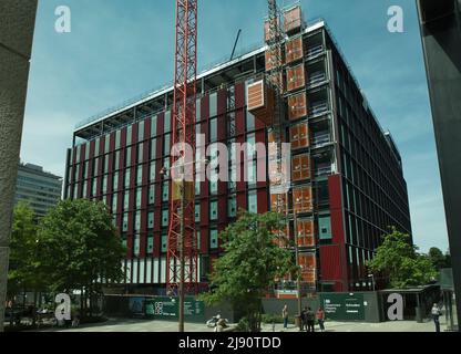 Costruzione e sviluppo di Ruskin Square da East Croydon Station South London Foto Stock