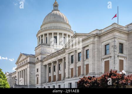 Edificio del Campidoglio dell'Arkansas nel centro di Little Rock, Arkansas. (USA) Foto Stock