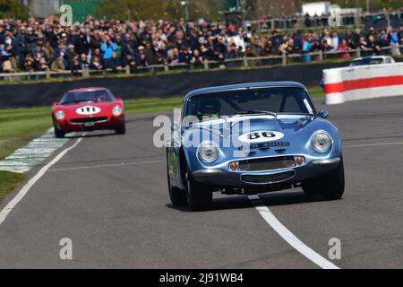 Guy Smith, Mike Whitaker, TVR Griffith 400, Graham Hill Trophy, una gara di due piloti di 45 minuti per esempi di prototipo e chiuso Cockpit GT che Foto Stock