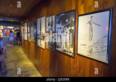 Impressioni panoramiche dal famoso Honolulu, Oahu HI Foto Stock