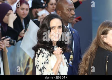 Jennifer Connolly, Top Gun: Maverick Royal Film Performance, Leicester Square Gardens, Londra, Regno Unito, 19 maggio 2022, Foto di Richard Goldschmidt Foto Stock