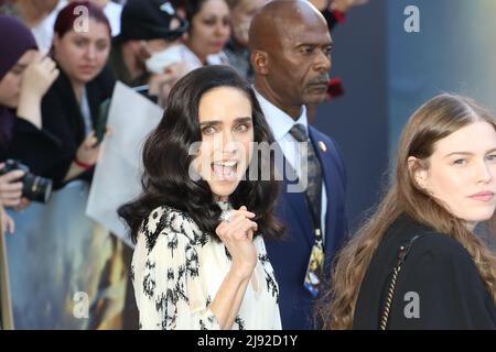 Jennifer Connolly, Top Gun: Maverick Royal Film Performance, Leicester Square Gardens, Londra, Regno Unito, 19 maggio 2022, Foto di Richard Goldschmidt Foto Stock