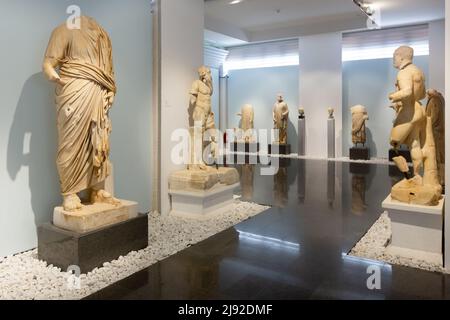 Aydin, Turchia - 06 gennaio 2021: Antico Museo della Città di Afrodisia Foto Stock