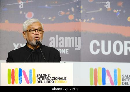 Torino, Torino, Italia. 19th maggio 2022. Apertura dell'edizione 34th della Fiera Internazionale del Libro di Torino. (Credit Image: © Bruno Brizzi/Pacific Press via ZUMA Press Wire) Foto Stock