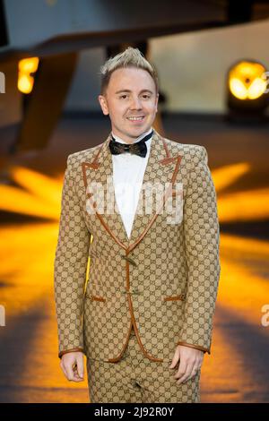 Londra, UK, Giovedì, 19th Maggio 2022 John Galea partecipa alla rappresentazione reale di Top Gun: Maverick, Leicester Square Gardens, Leicester Square. Credit: DavidJensen / Empowics Entertainment / Alamy Live News Foto Stock