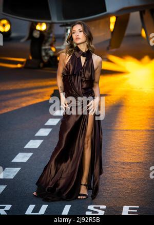 Londra, UK, Giovedì, 19th Maggio 2022 Hanna Martin partecipa al Royal performance of Top Gun: Maverick, Leicester Square Gardens, Leicester Square. Credit: DavidJensen / Empowics Entertainment / Alamy Live News Foto Stock