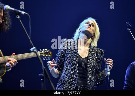 Parigi (Francia) 18 maggio 2022, Gaelle Buswel suona alla AccorHotels Arena di Parigi (Francia) il 18 maggio 2022. Foto di Christoph Meng/ABACAPRESS.COM Foto Stock