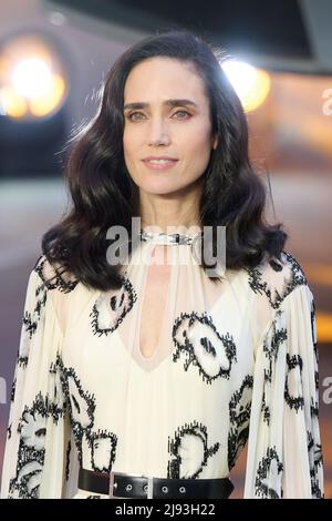 Londra, Regno Unito . 19 maggio 2022. Jennifer Connolly è stato raffigurato alla premiere britannica di Top Gun: Maverick tenuto presso i Leicester Square Gardens. Credit: Alan D West/Alamy Live News Foto Stock