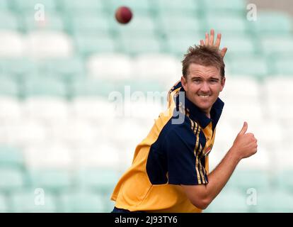 Foto di archivio datata 18-08-2009 di Nathan Hauritz, che è stato nominato come spin bowling coach dell'Irlanda. Data di emissione: Venerdì 20 maggio 2022. Foto Stock