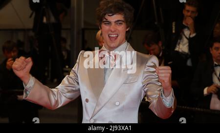 20 maggio 2022, Cannes, Cote d'Azur, Francia: LORENZO ZURZOLO partecipa alla proiezione 'Eo' durante l'annuale Festival del Cinema di Cannes 75th (Credit Image: © Mickael Chavet/ZUMA Press Wire) Foto Stock