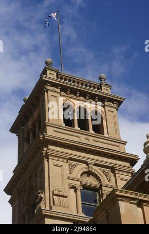 Werribee Mansion Nowa hotel, museo e utilizzato per film e foto di nozze Foto Stock