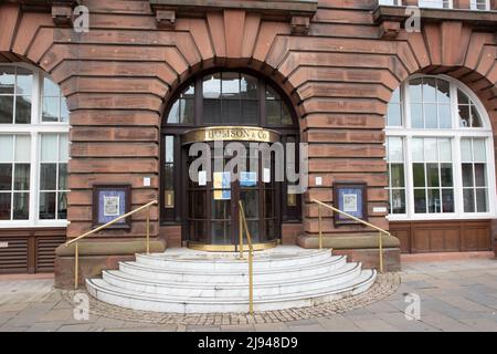 DC Thomson ingresso ufficio Dundee Foto Stock