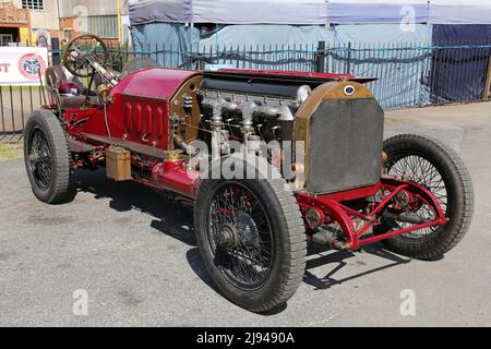 Fiat Isotta Fraschini 250hp (1905/1917), Centenario della velocità, 17 maggio 2022, Brooklands Museum, Weybridge, Surrey, Inghilterra, Gran Bretagna, Regno Unito, Europa Foto Stock