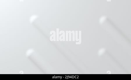Sfondo bianco convesso in geometria anti-aliasing. 3d rendering Foto Stock