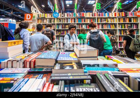 Italia 19th Maggio 2022 Piemonte Torino Lingotto -Fiera Internazionale del Libro 2022 Foto Stock