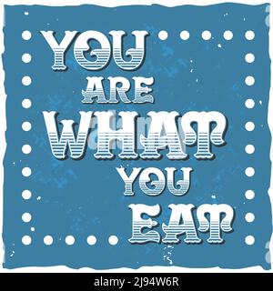 Poster motivazionale. Progettazione di preventivi di ispirazione. Illustrazione Vettoriale