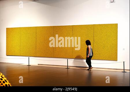 Yayoi Kusama Art Foto Stock