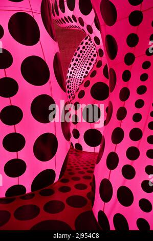 Yayoi Kusama Art Foto Stock