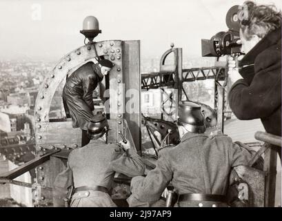 Ripresa di una scena dal film 'Großstadtgeheimnis'. Foto Stock