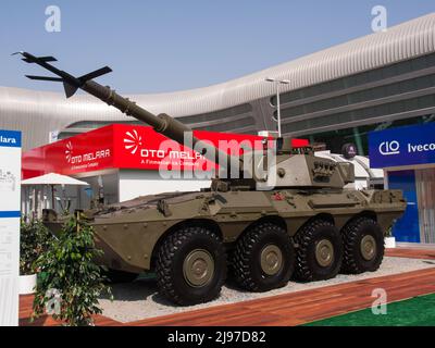 Italian Horus Tank UAV a IDEX 2011 Foto Stock