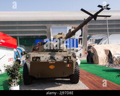 Italian Horus Tank UAV a IDEX 2011 Foto Stock