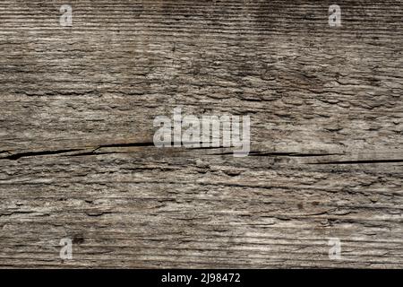 Il legno marrone vecchio texture. Pino, design. Foto Stock