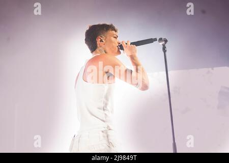 19 luglio 2020, Napoli, Italia: Blanco suona a Palapartenope a Napoli il 19 maggio 2022. (Credit Image: © Francesco Cigliano/Pacific Press via ZUMA Press Wire) Foto Stock