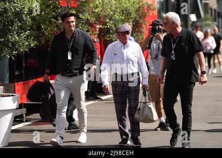 21st maggio 2022; Barcellona, Circuit de Barcelona Catalunya, Spagna. F1 Gran Premio di Spagna, Qualifiche; Jackie Stewart Foto Stock